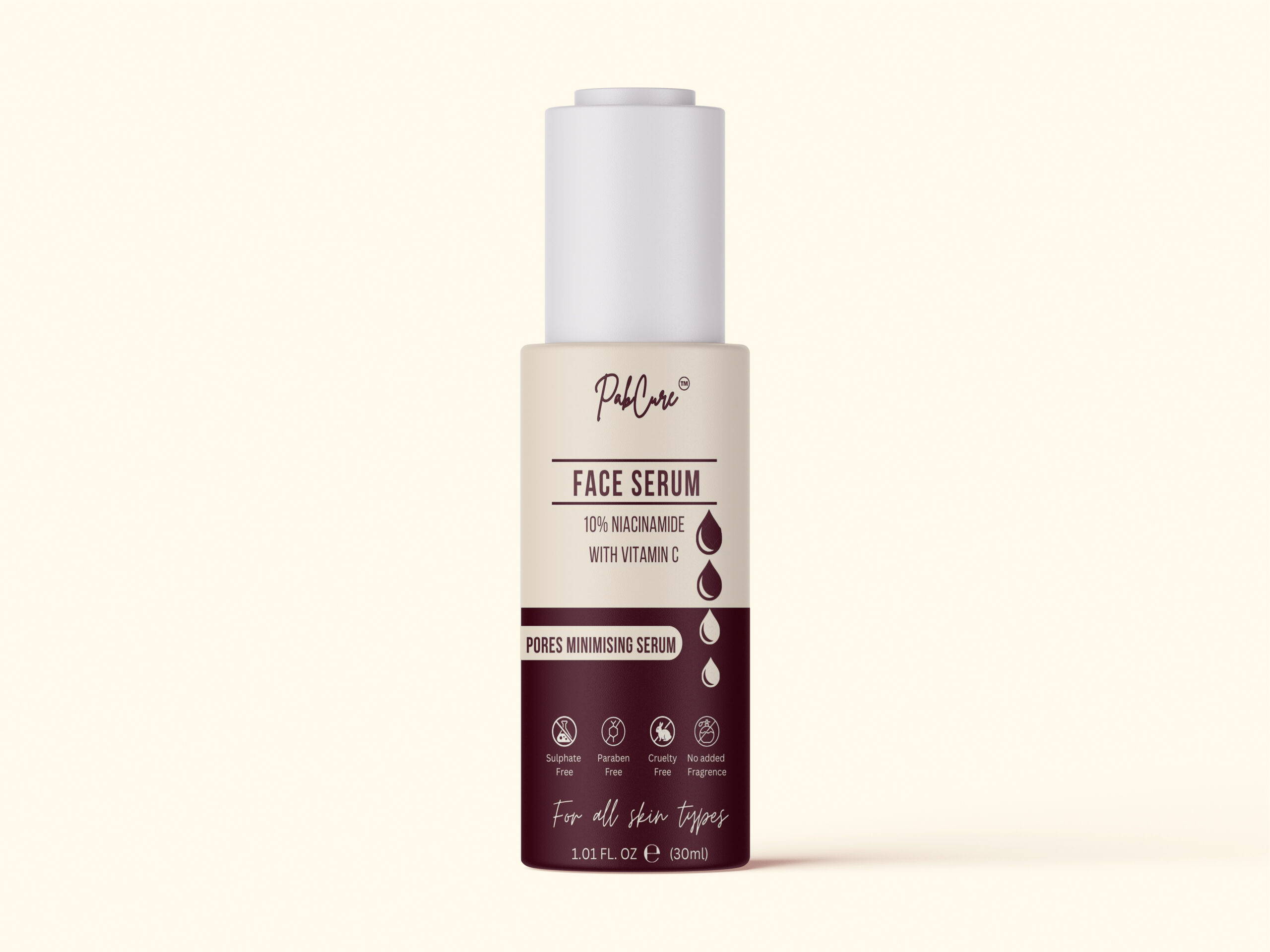 Pabcure Face Serum with Niacinamide 10% and Vitamin C
