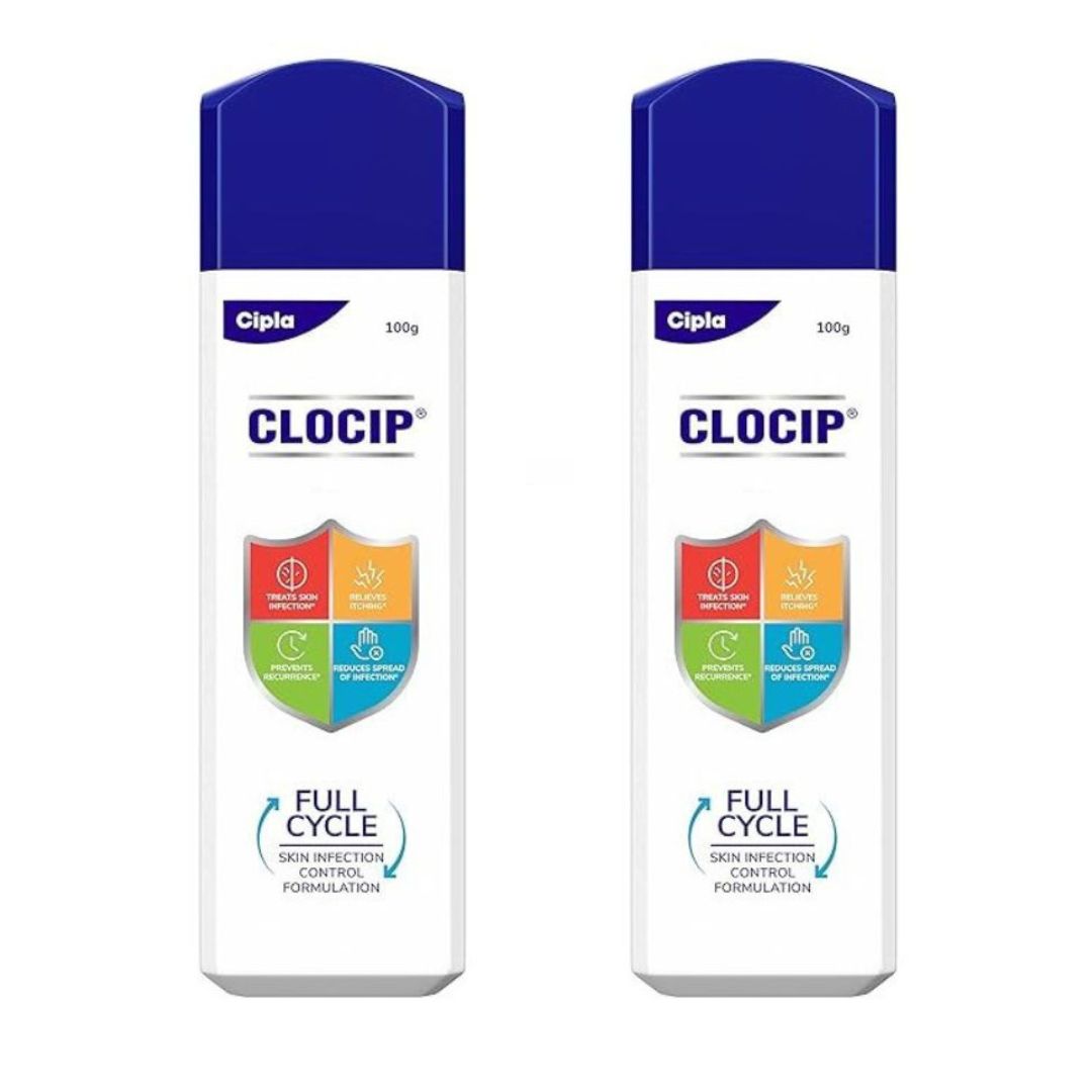 Clocip powder for fungal skin infection treatment