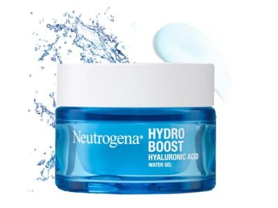 Neutrogena Hydro Boost Hyaluronic Acid Face Moisturizer 50ml | 24 hours long lasting Hydration | Oil free non sticky light water gel fast absorbing| Daily use | All Skin Types | For Men & Women 50g