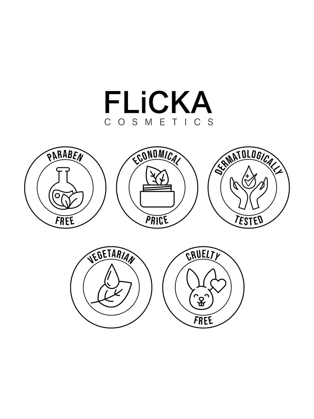 FLiCKA Silk Touch 3 in 1 Moisturizer and Primer for Face | Hydrating, Lightweight, Long-Lasting | Pore Minimizer | Dermatologically Tested | All Skin Types | Makeup Base | 60g | Cruelty-Free (Pack of 1) - Image 6