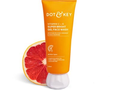 DOT & KEY Vitamin C + E Super Bright Gel Face Wash For Glowing And Brightening Skin | All Skin Types| With Triple Vitamin C| Face Wash For Women & Men|175 Ml
