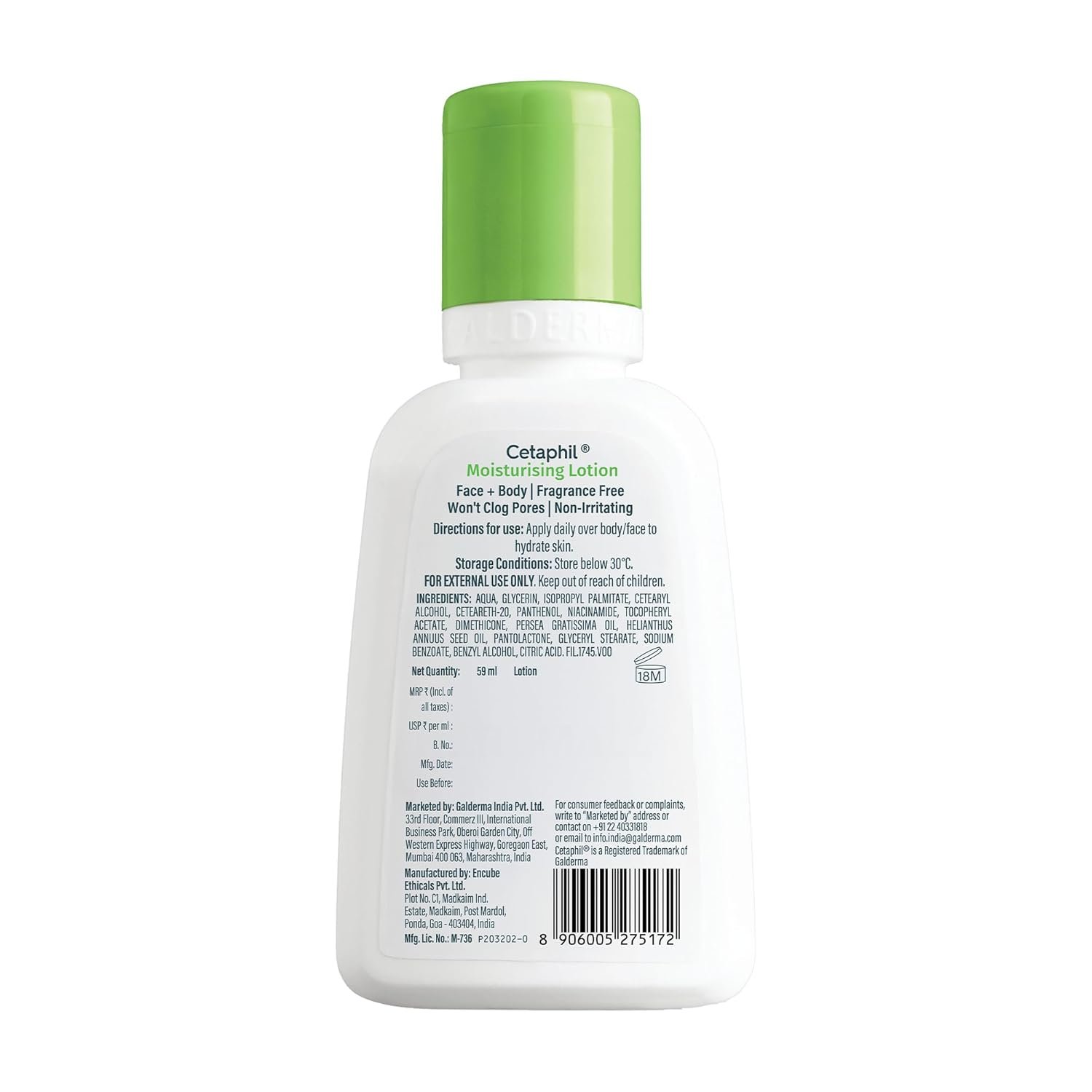 Cetaphil Moisturising Lotion 59 ml for Face & Body, Hydrating Moisturizer for Normal & Dry Skin, Dermatologist Recommended Visit the Cetaphil Store - Image 3