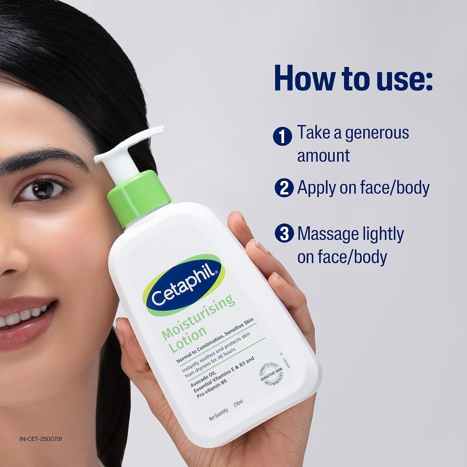 Cetaphil Moisturising Lotion 59 ml for Face & Body, Hydrating Moisturizer for Normal & Dry Skin, Dermatologist Recommended Visit the Cetaphil Store - Image 9
