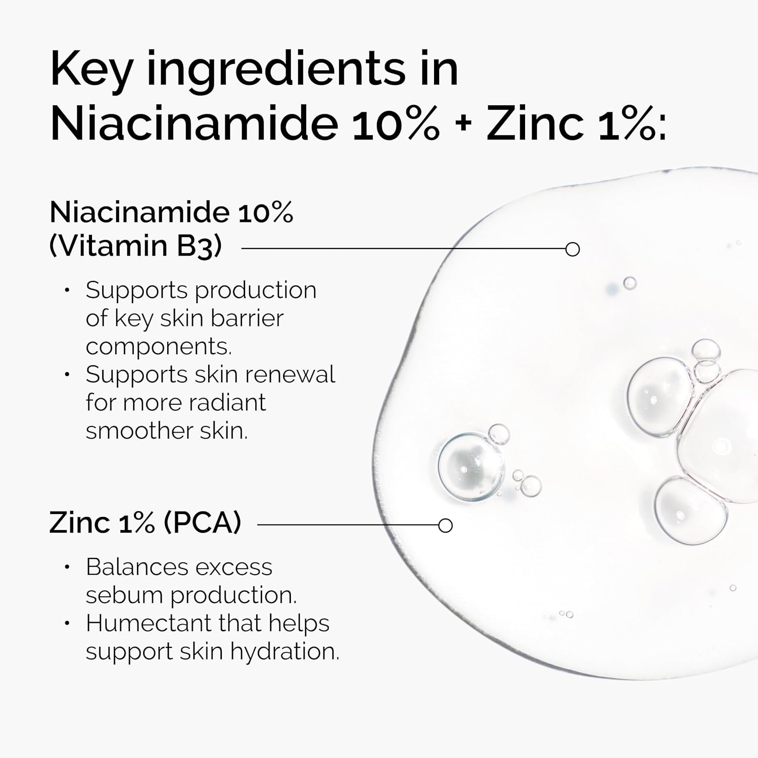 The Ordinary Niacinamide 10% + Zinc 1%, Brightening & Smoothing Serum - Image 6